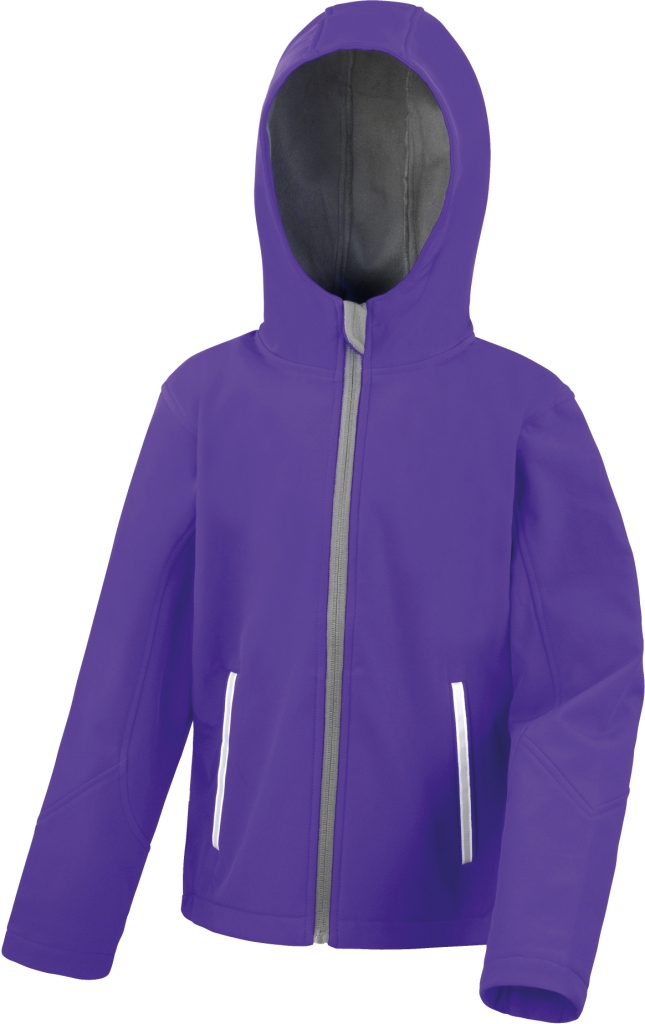 Result Junior Hooded Soft Shell Jacket