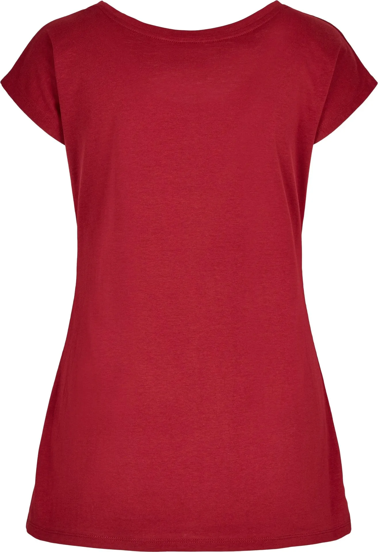 Build Your Brand Ladies Wide Neck Tee