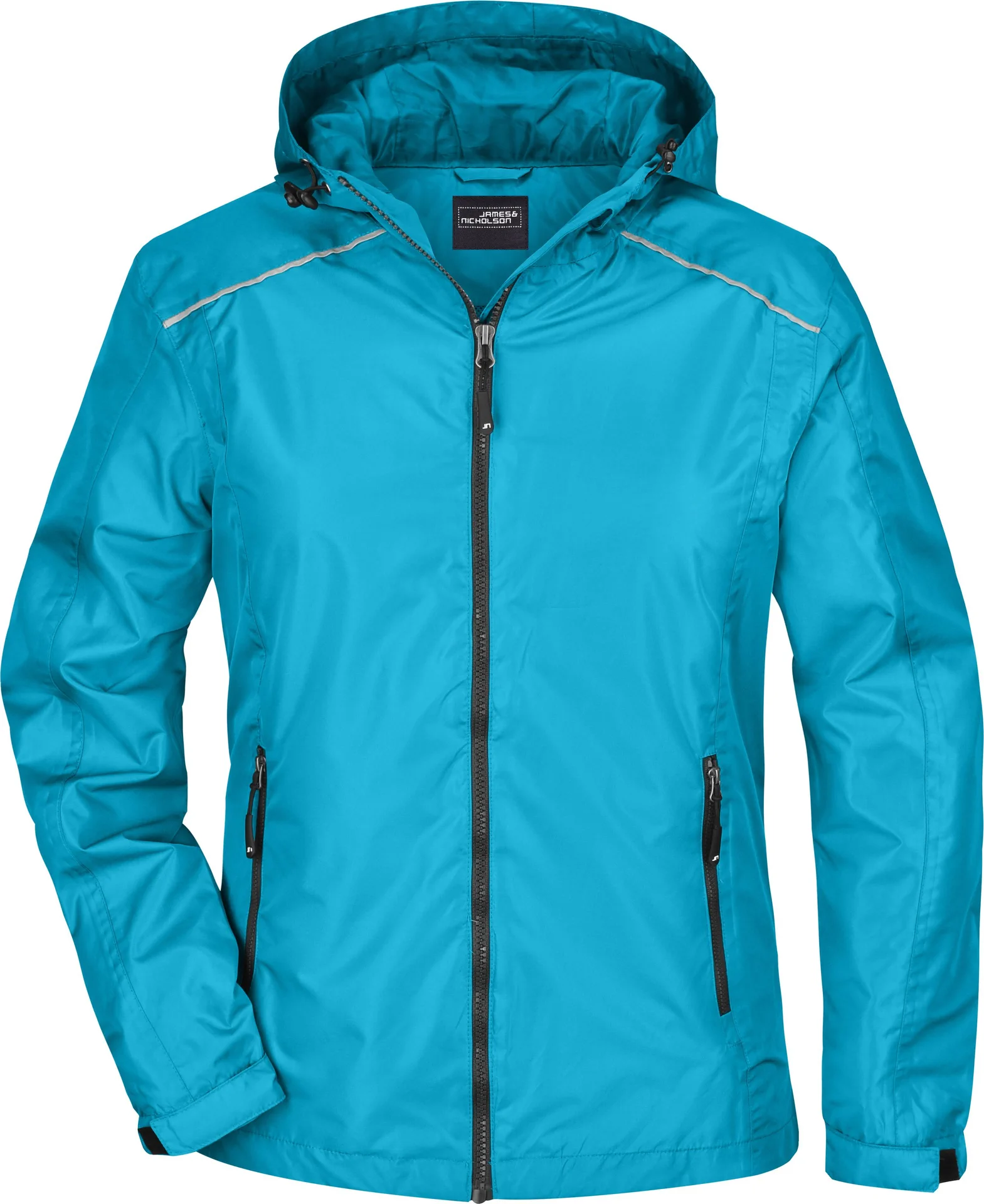 James & Nicholson Ladies Rain Jacket