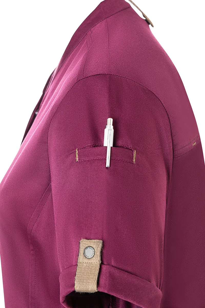 KARLOWSKY Damenkochjacke Green-Generation Kurzarm