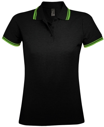 black/lime