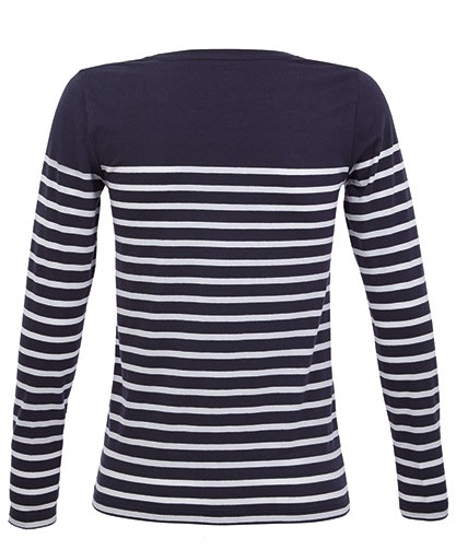 SOL'S Women's Long Sleeve Striped T-Shirt Matelot SOL'S Women's Long Sleeve Striped T-Shirt Matelot