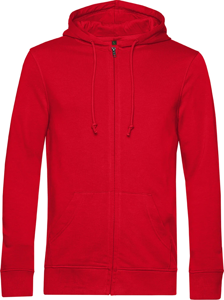 B&C Organic Zipped Hood Jacket