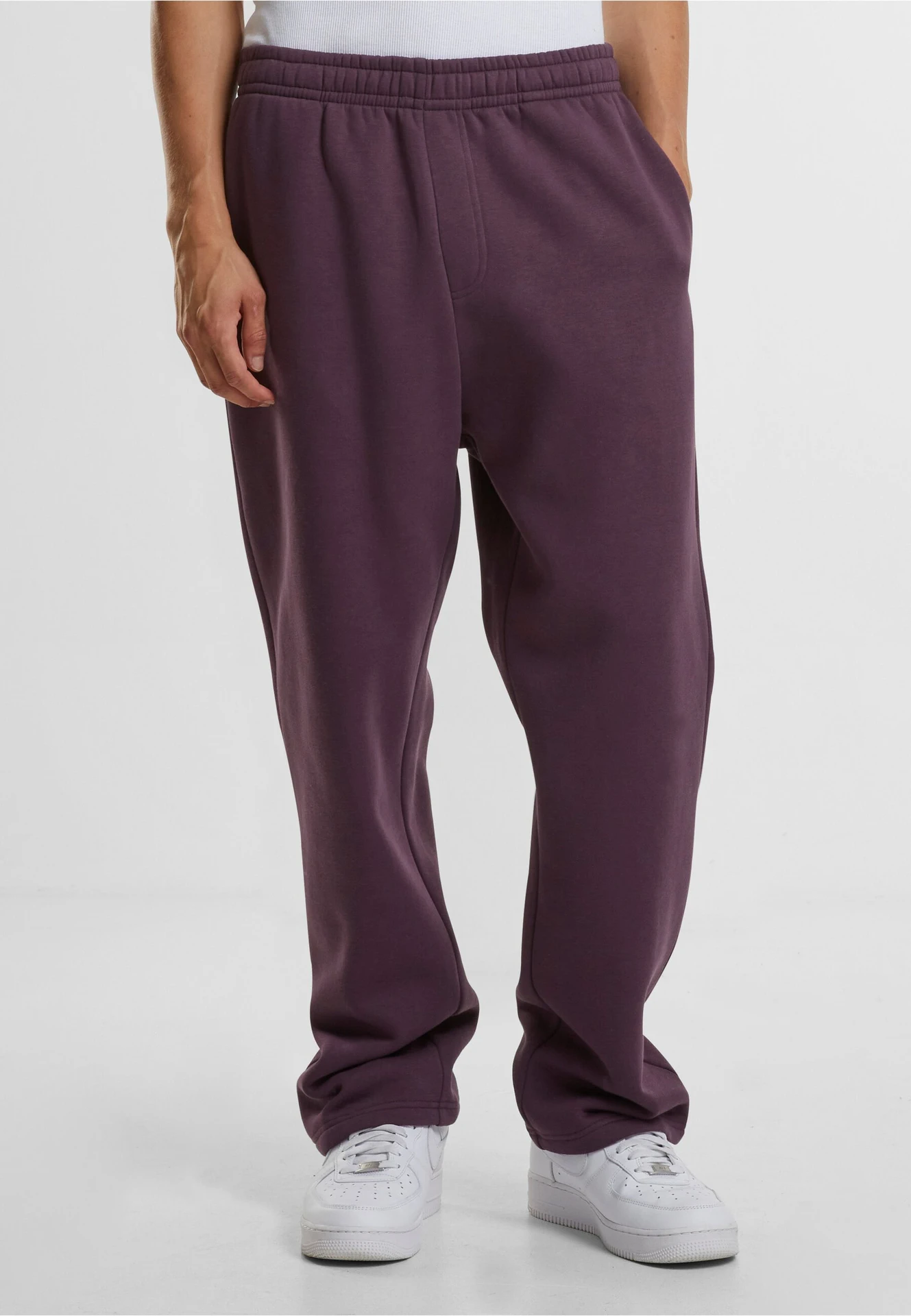 Build Your Brand Fluffy Track Sweatpants