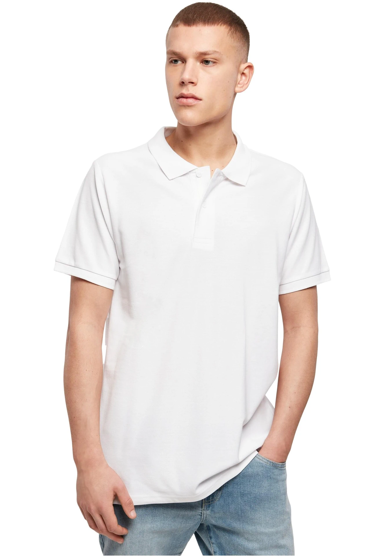Build Your Brand Polo Piqué Shirt