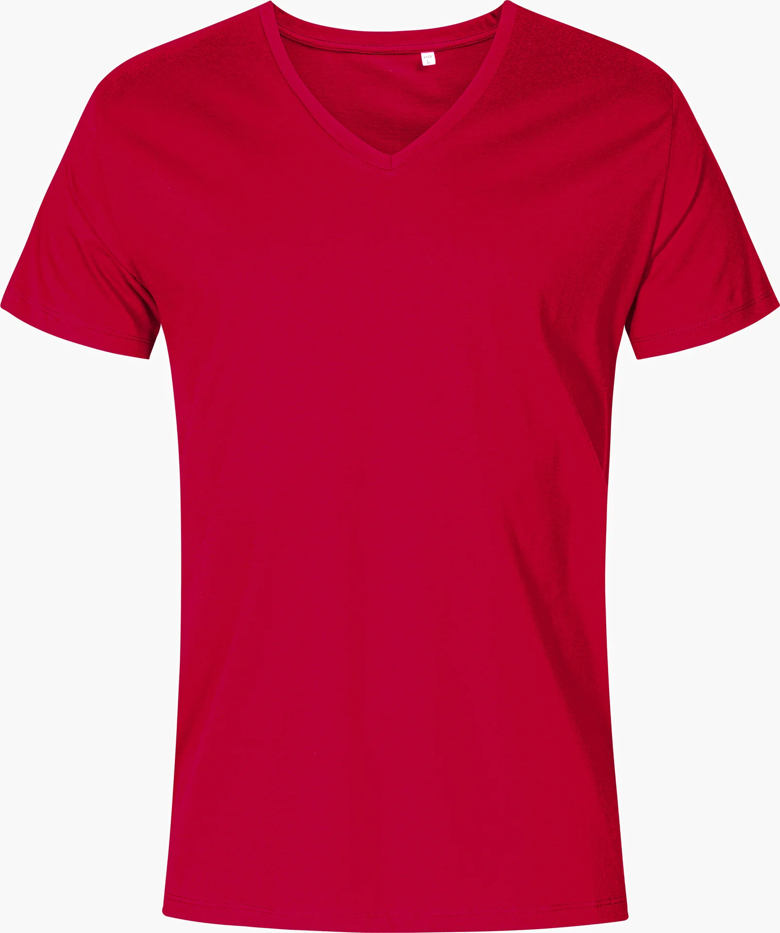 promodoro-1425-mens-v-neck-t-shirt-brightrose-front-3 Promodoro X.O Men´s V-Neck T-Shirt