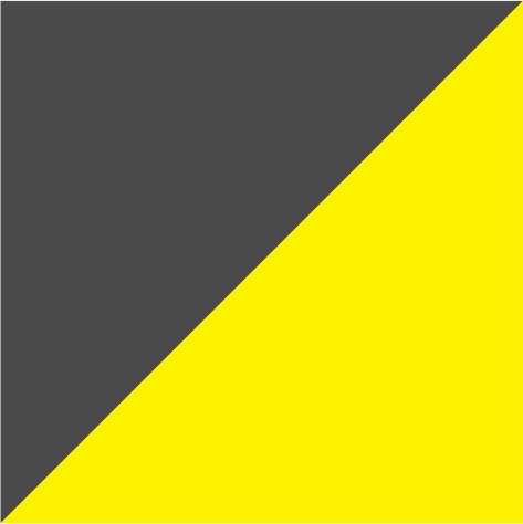 dark melange/yellow