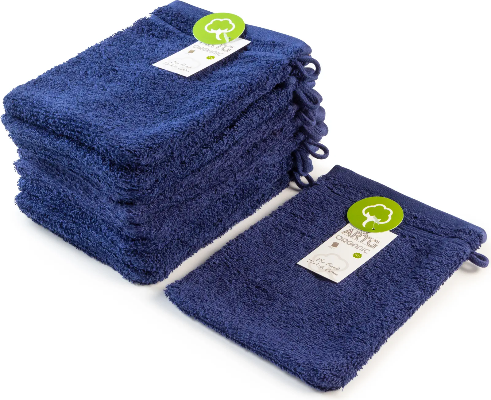 artg-ar501-organic-washing-glove-frenchnavy-front-1 ARTG Organic Washing Glove