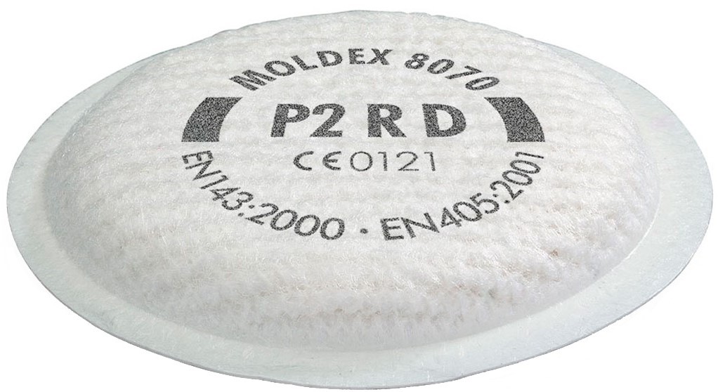 MOLDEX Serie 8000 Partikelfilter 8070 P2 R D MOLDEX Serie 8000 Partikelfilter 8070 P2 R D