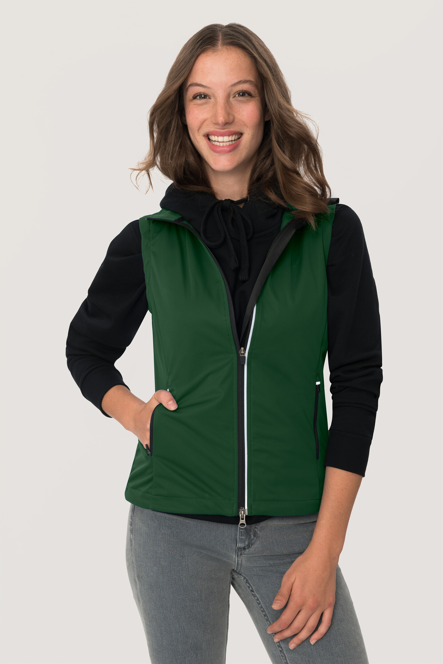 HAKRO Women-Light-Softshell-Weste 254 Sarina