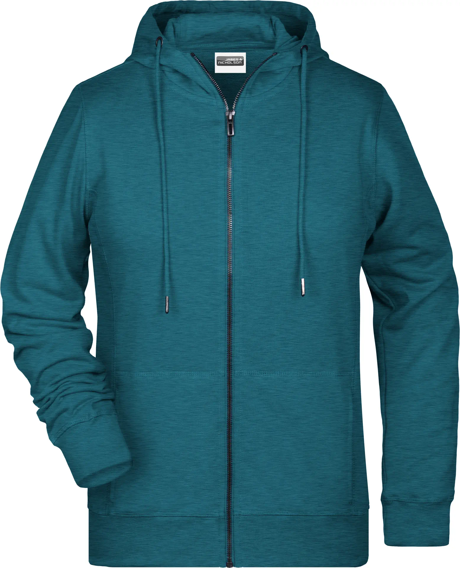 James & Nicholson Ladies Zip-Hoody