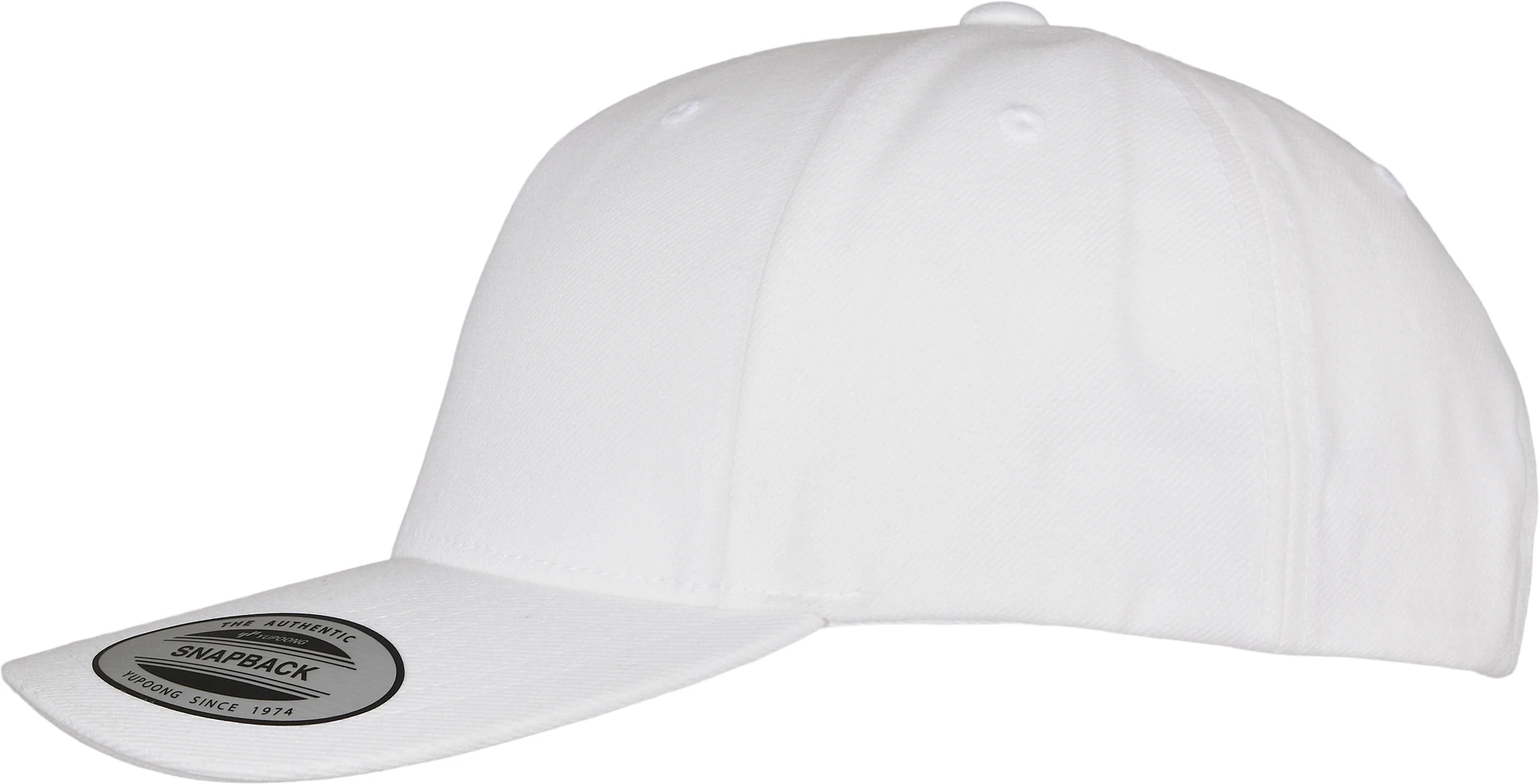 flexfit-5789m-yp-classics-5-panel-premium-curved-visor-snapback-cap-white-left-7 FLEXFIT YP Classics 5-Panel Premium Curved Visor Snapback Cap