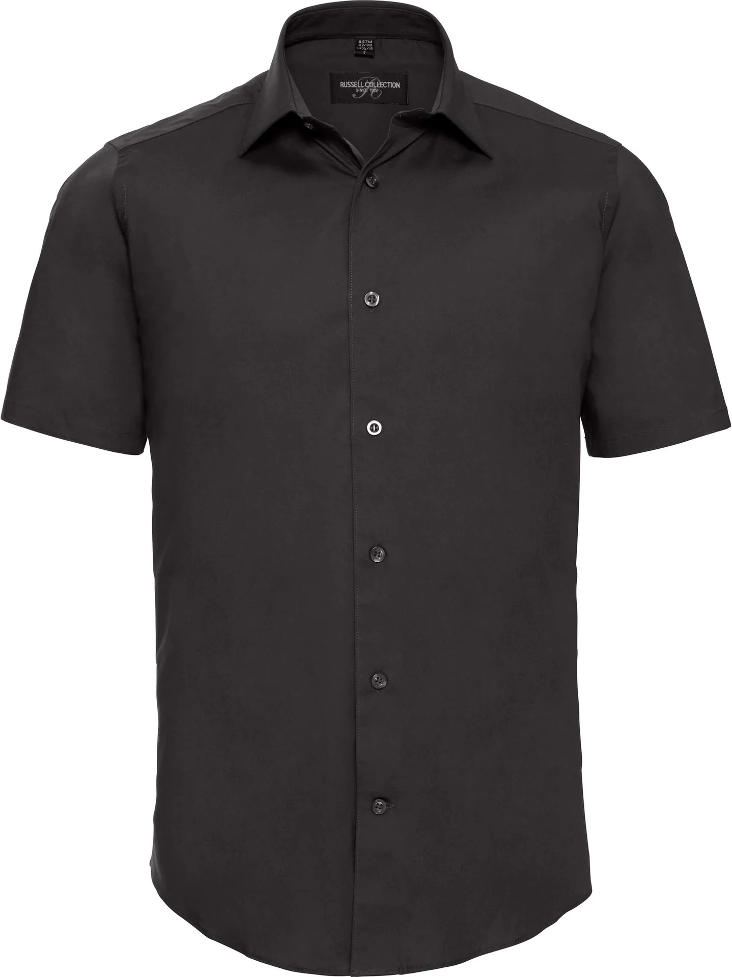 Russell Men's Short Sleeve Easy Care Fitted Shirt