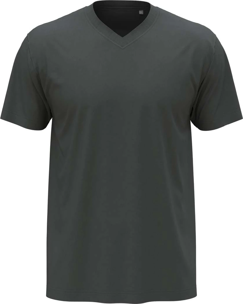 stedman-st2300-classic-t-shirt-v-neck-slategrey-front-4 Stedman Classic-T V-Neck