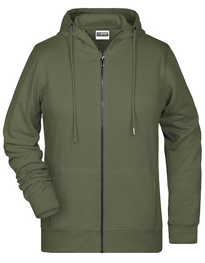 James & Nicholson Ladies Zip-Hoody James & Nicholson Ladies Zip-Hoody