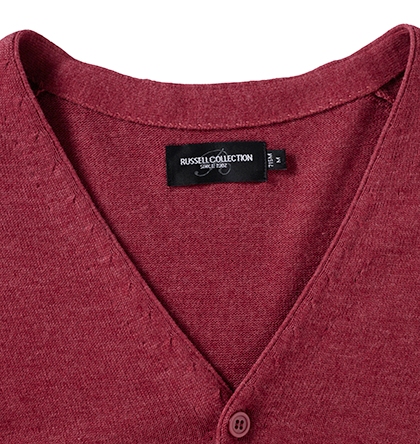 Russell Men's V-Neck Knitted Cardigan Russell Men's V-Neck Knitted Cardigan
