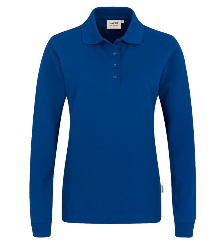 HAKRO Women-Longsleeve-Poloshirt 215 Mikralinar®