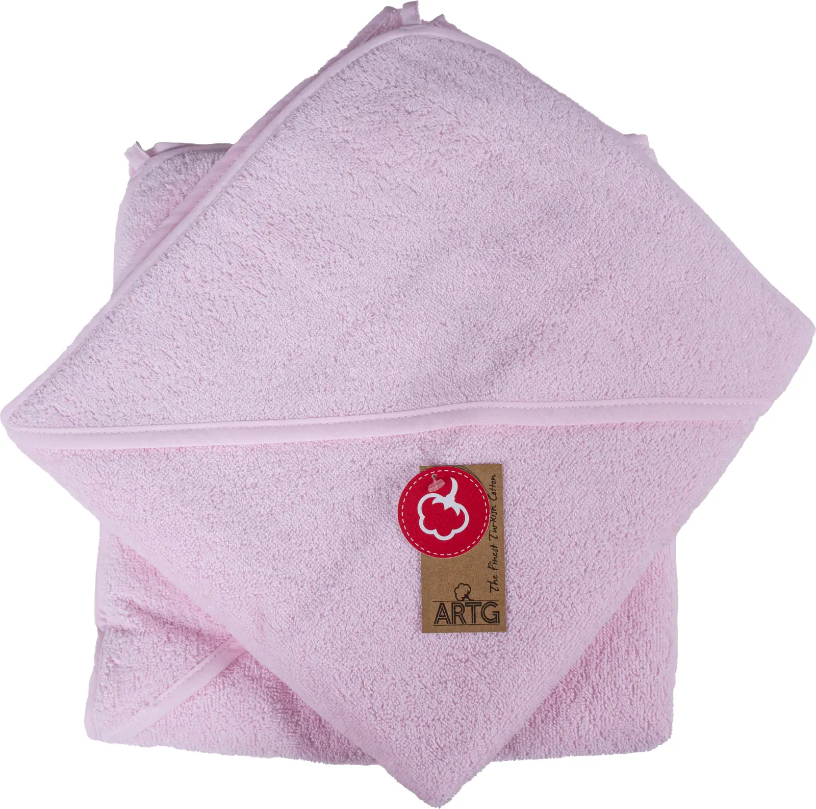 artg-arb031-babiezz-baby-hooded-towel-lightpink-front-1 ARTG Babiezz® Baby Hooded Towel