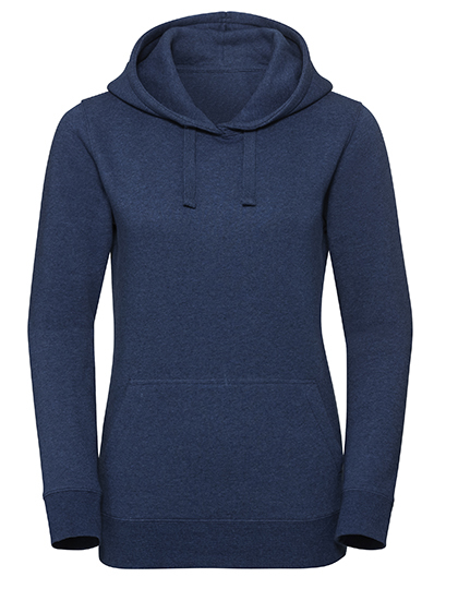 Russell Ladies` Authentic Melange Hooded Sweat Russell Ladies` Authentic Melange Hooded Sweat