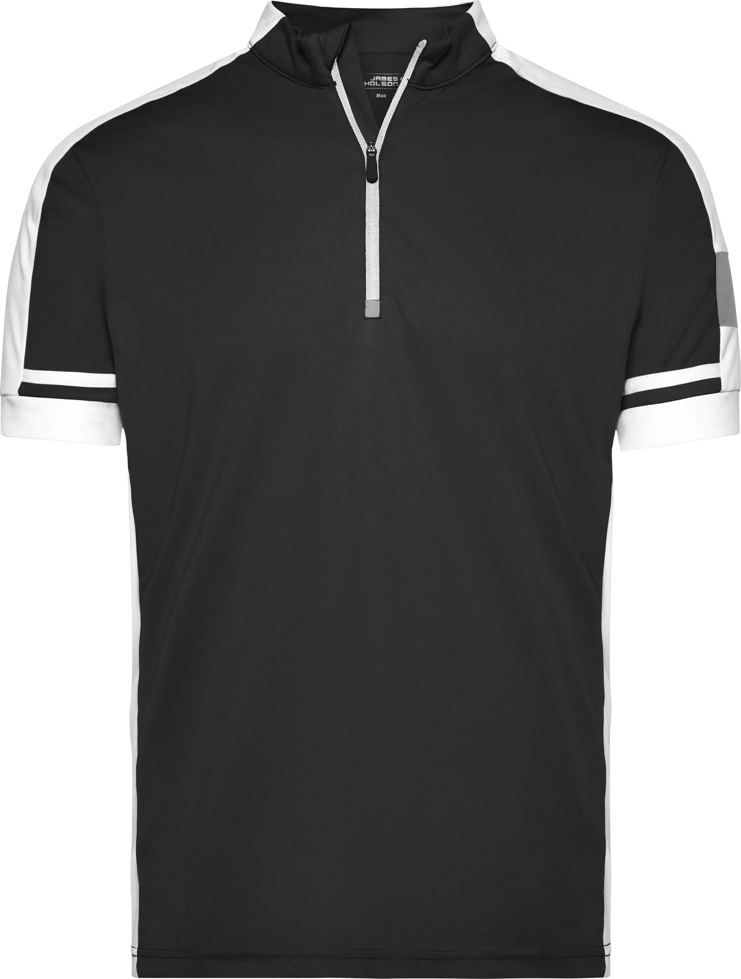 James & Nicholson Men's Bike-T Half Zip