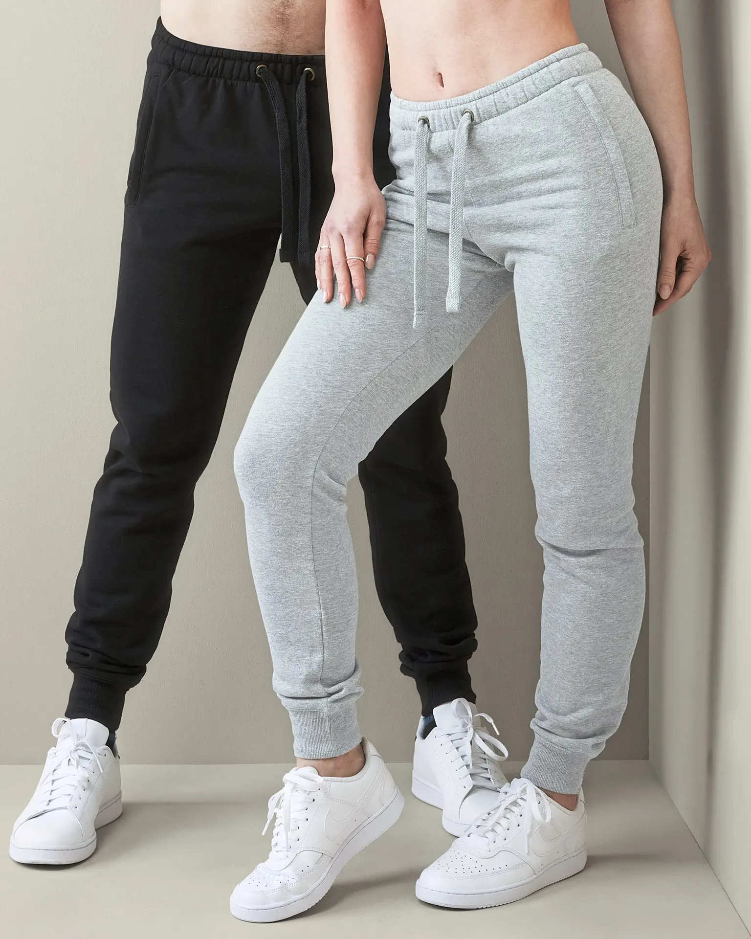 stedman-st5650-sweatpants-select-unisex-greyheather-model-1 Stedman Recycled Unisex Sweatpants