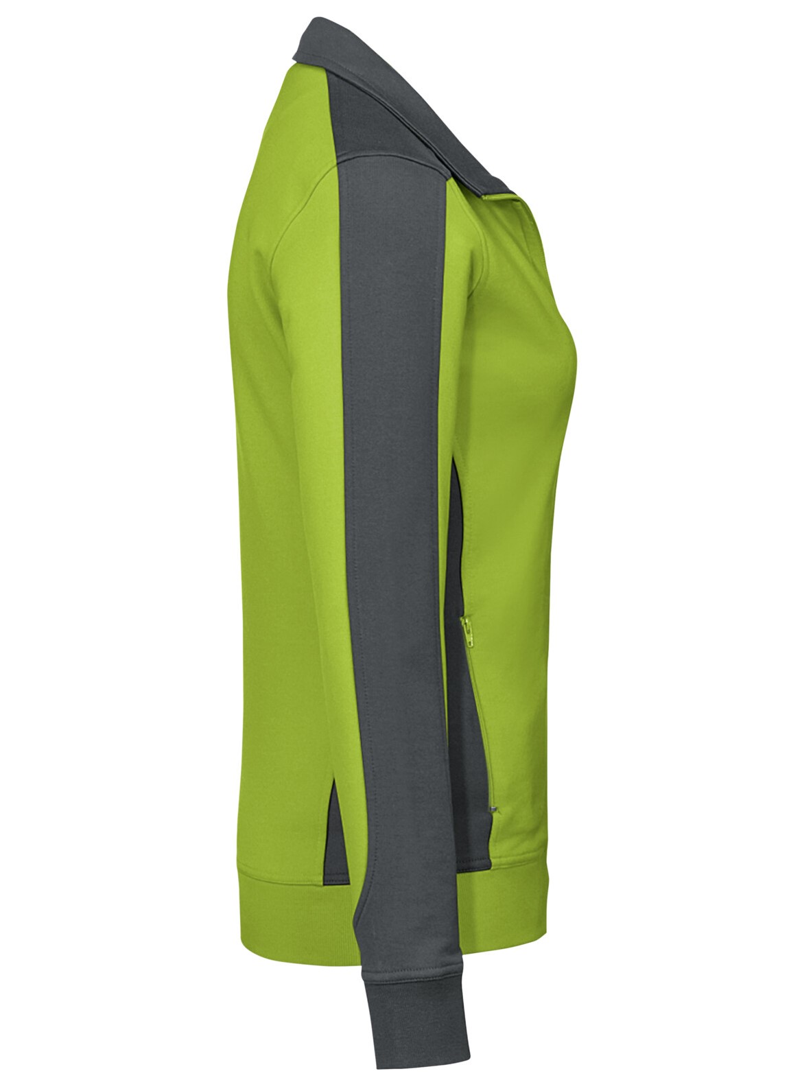HAKRO Damen-Sweatjacke 277 Contrast Mikralinar® HAKRO Damen-Sweatjacke 277 Contrast Mikralinar®