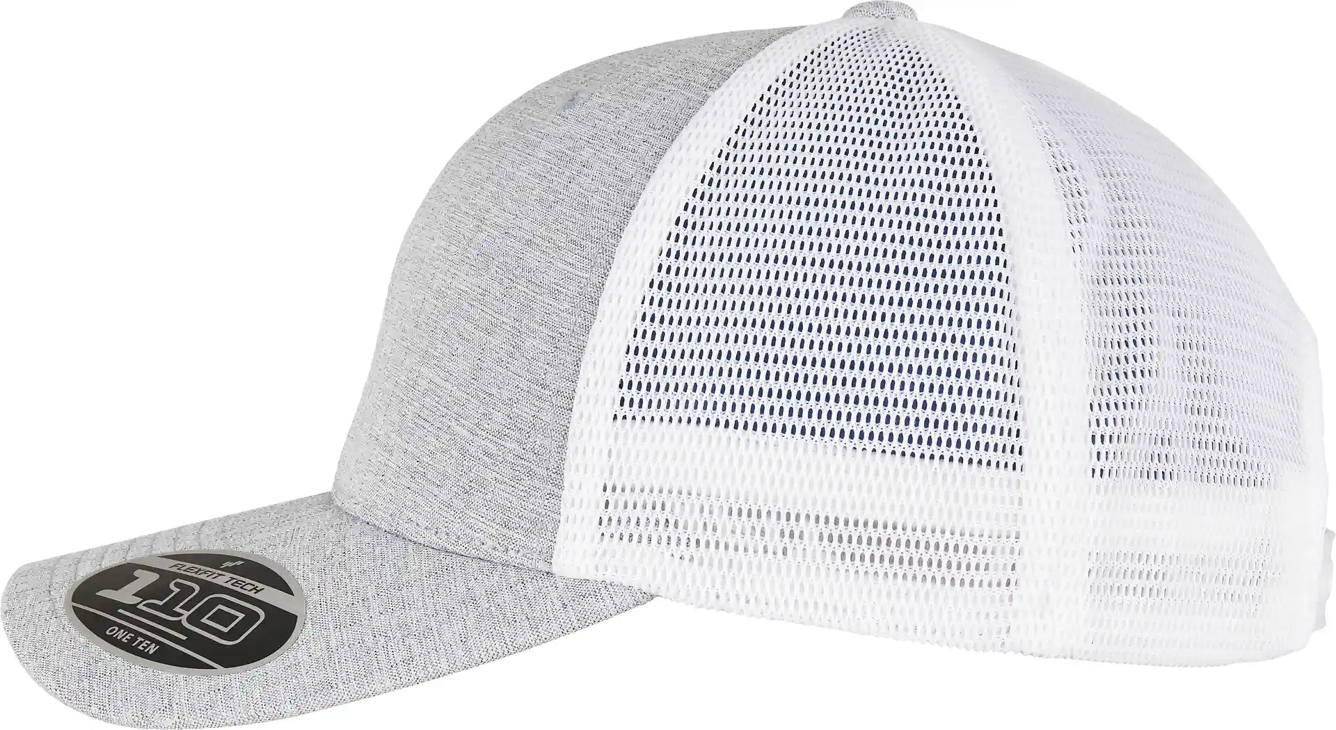 flexfit-110mt-mesh-2-tone-cap-melangesilver-white-left-7 FLEXFIT 110 Mesh 2-Tone Cap