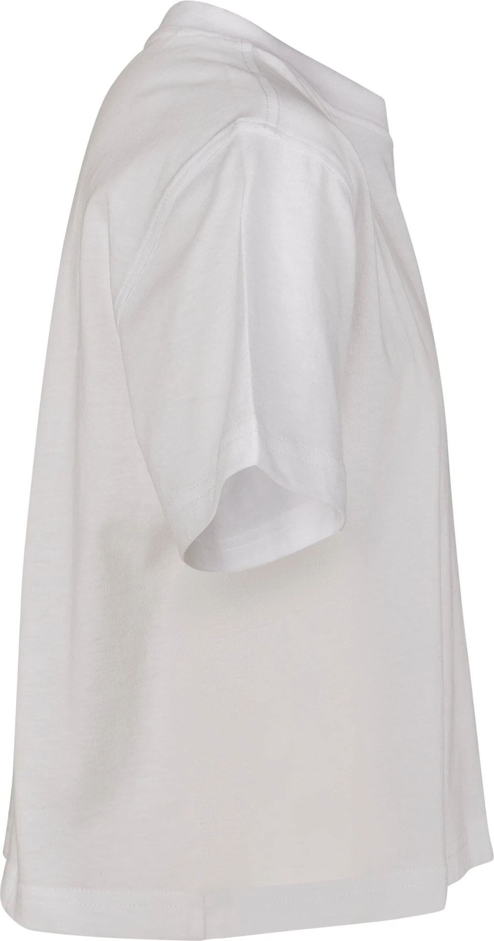 Build Your Brand Girls Cropped Jersey Tee