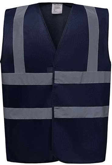 YOKO High Visability 2 Bands & Braces Waistcoat