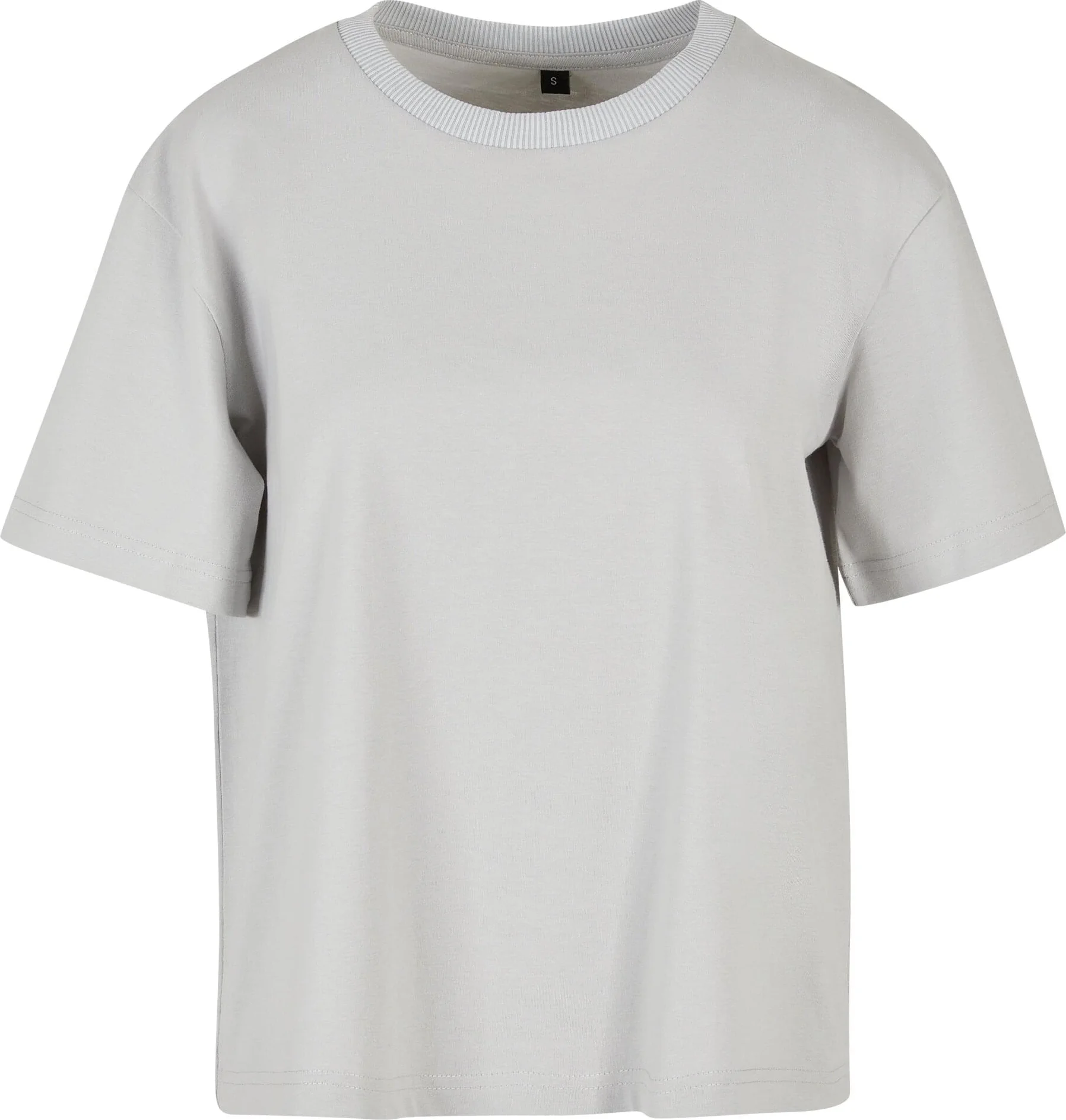 BYB-BY211-ladies-everyday-t-shirt-lightasphalt-front-4 Build Your Brand Ladies Everyday Tee