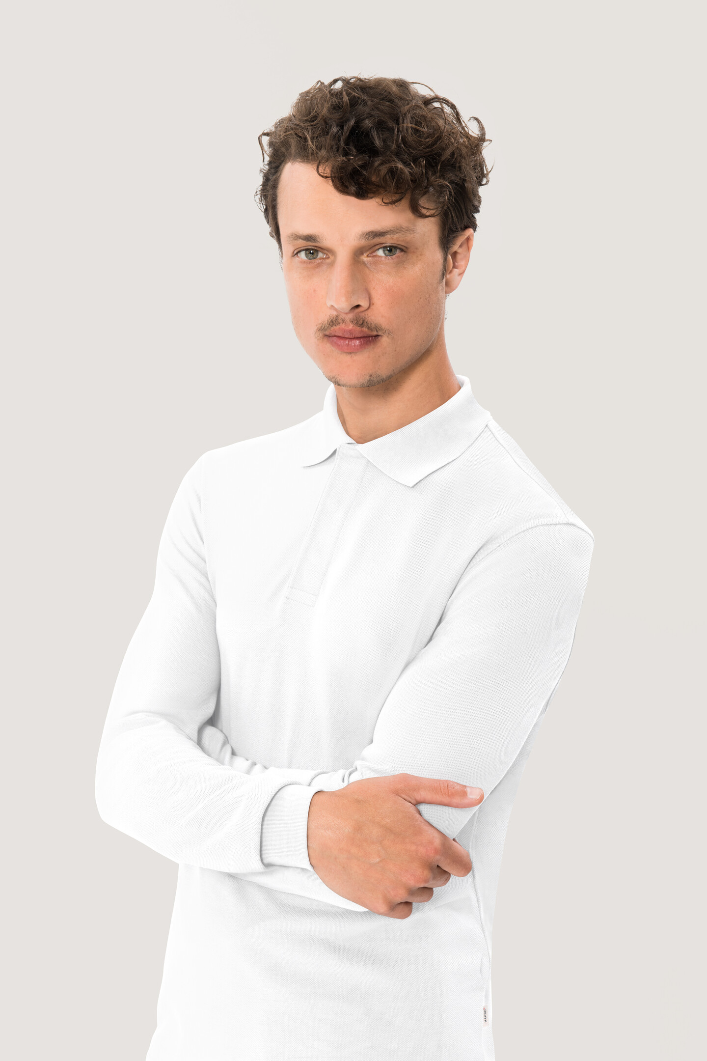 HAKRO Longsleeve-Poloshirt 821 HACCP Mikralinar®