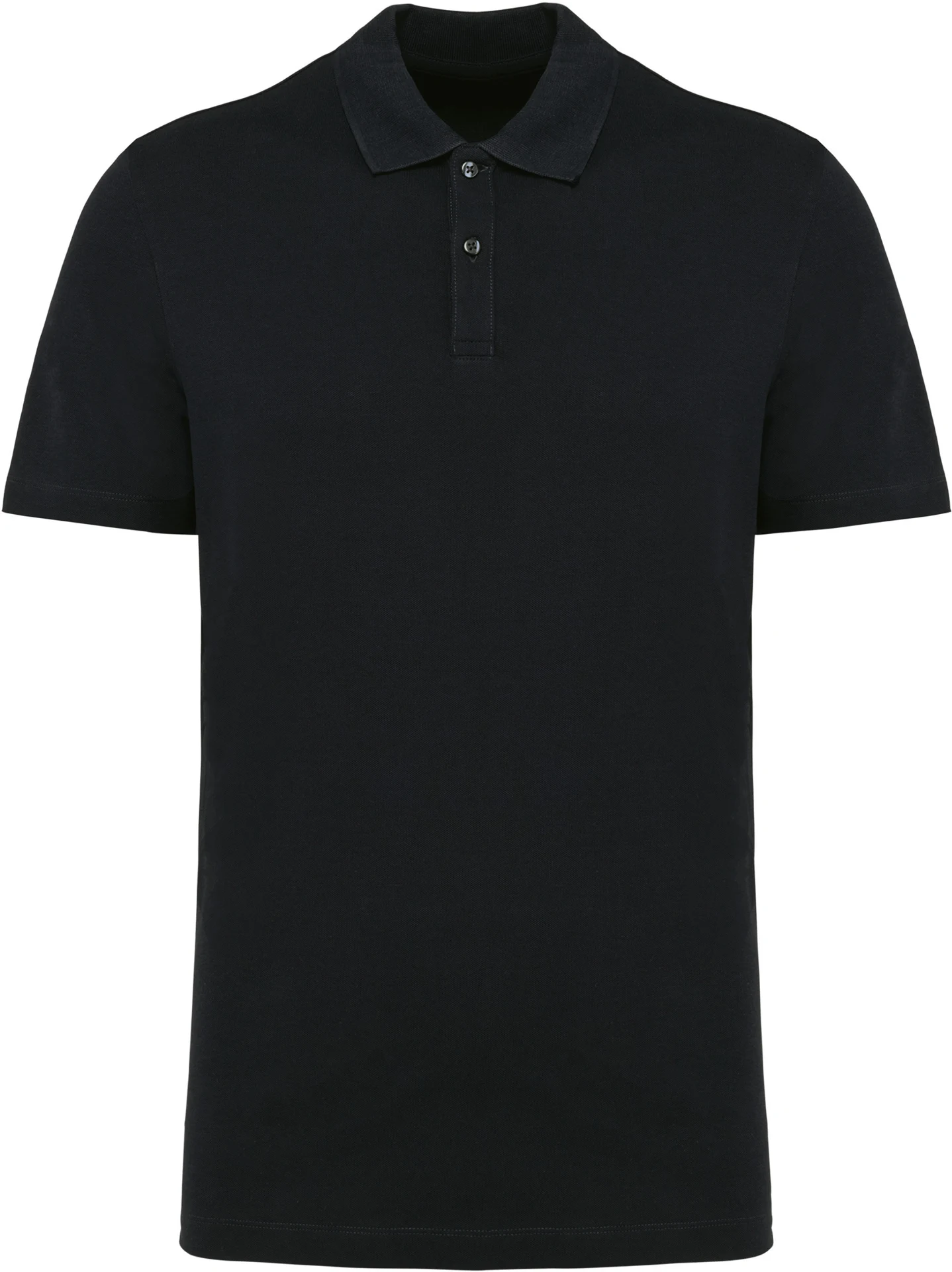 kariban-PK200-herren-supima-stretch-pique-polo-black-front-3 Kariban Herren Supima® Stretch Piqué Polo