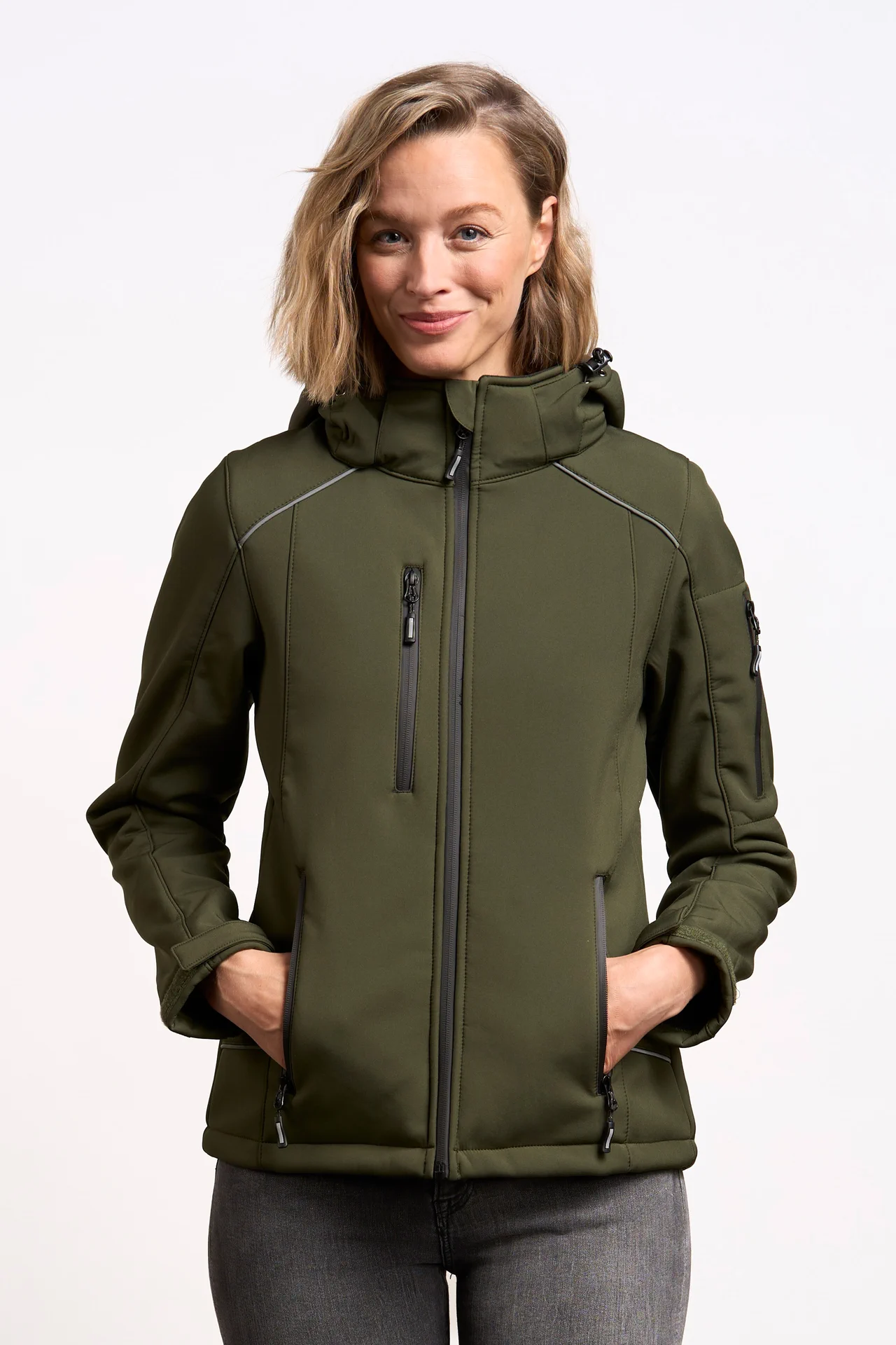 promodoro-7865-womens-warm-softshell-jacket-khaki-model-0 Promodoro Women´s Warm Softshell Jacket