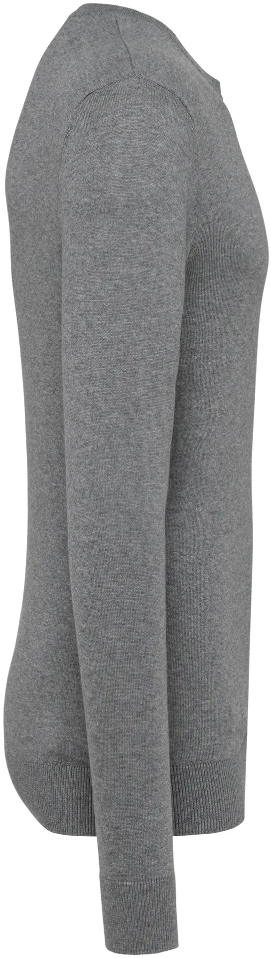 kariban-PK900-herren-supima-pullover-greyheather-right-5 Kariban Herren Supima® Pullover