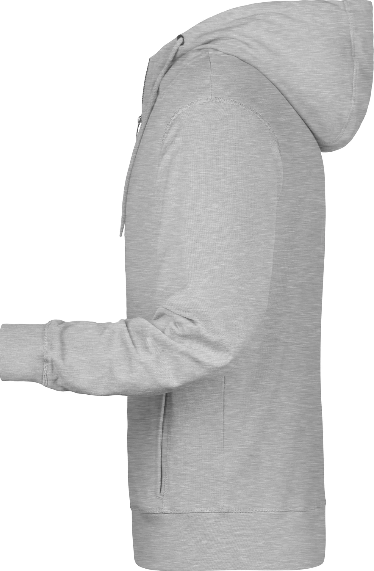 James & Nicholson Men`s Zip-Hoody