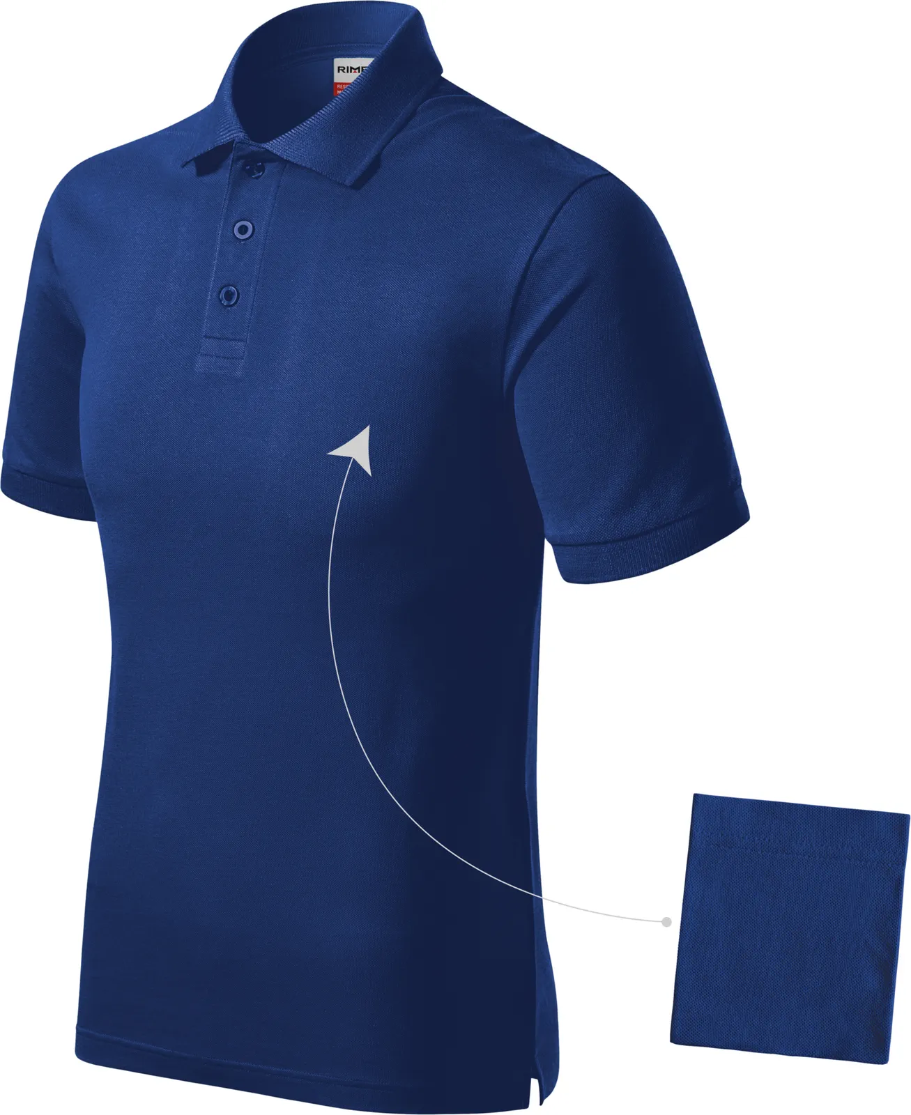 RIMECK Polohemd Resist Heavy Polo R20