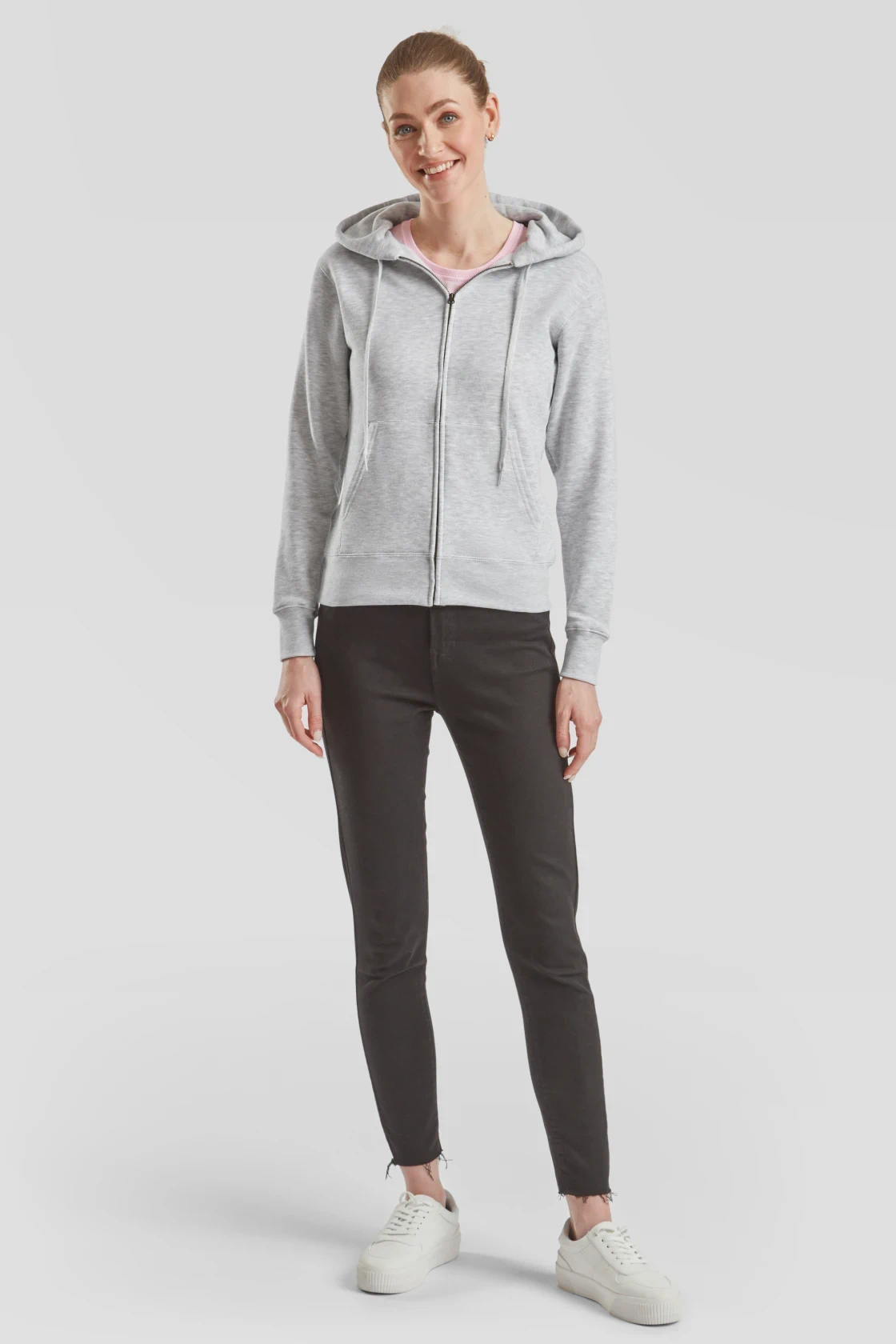 F.O.L. Ladies Premium Hooded Sweat Jacket