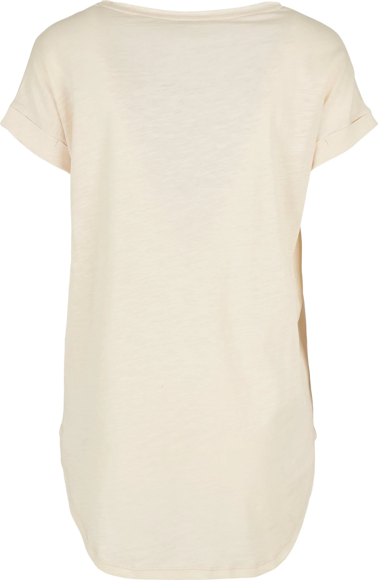 Build Your Brand Ladies Long Slub Tee