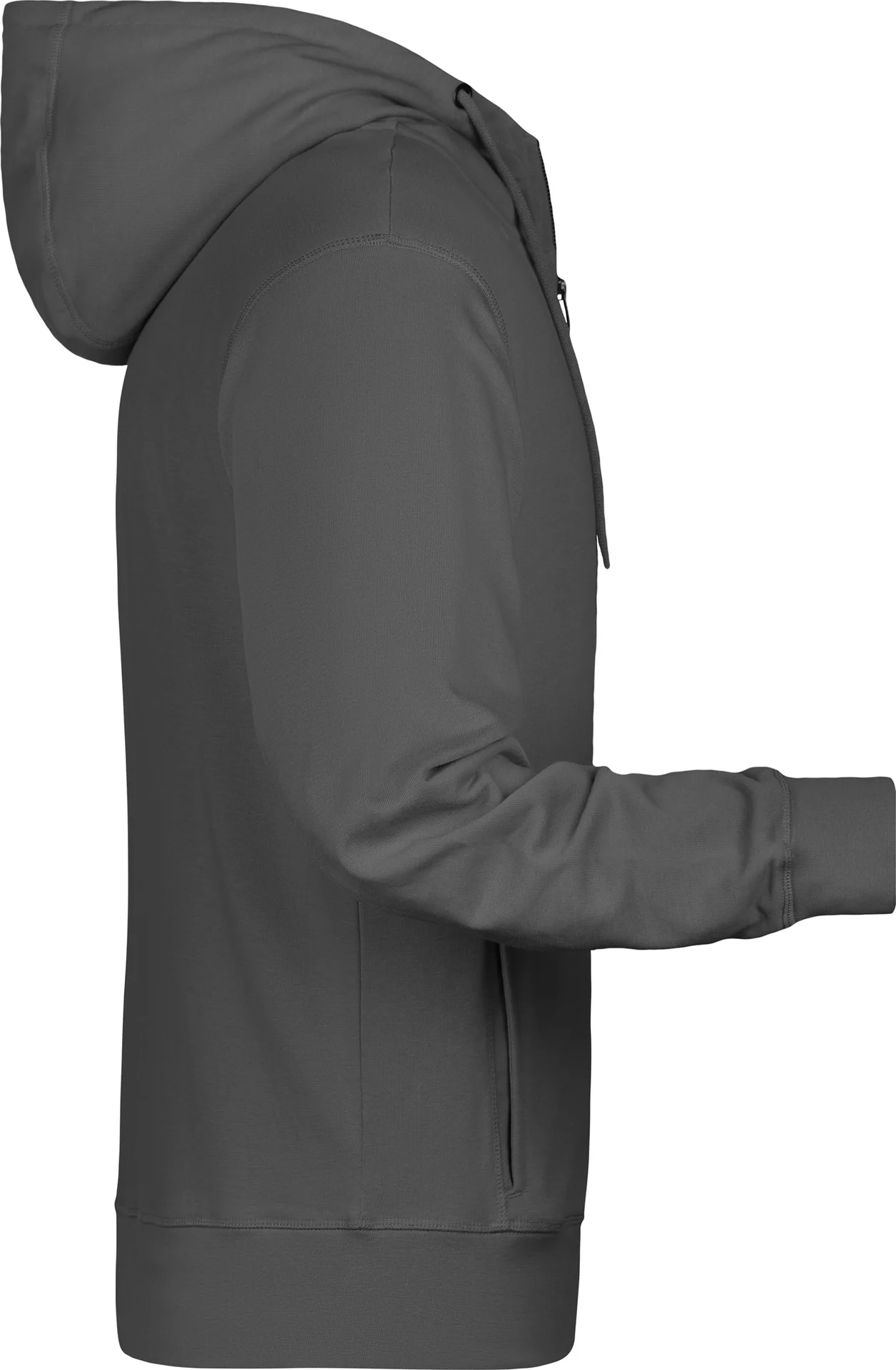 James & Nicholson Men`s Zip-Hoody
