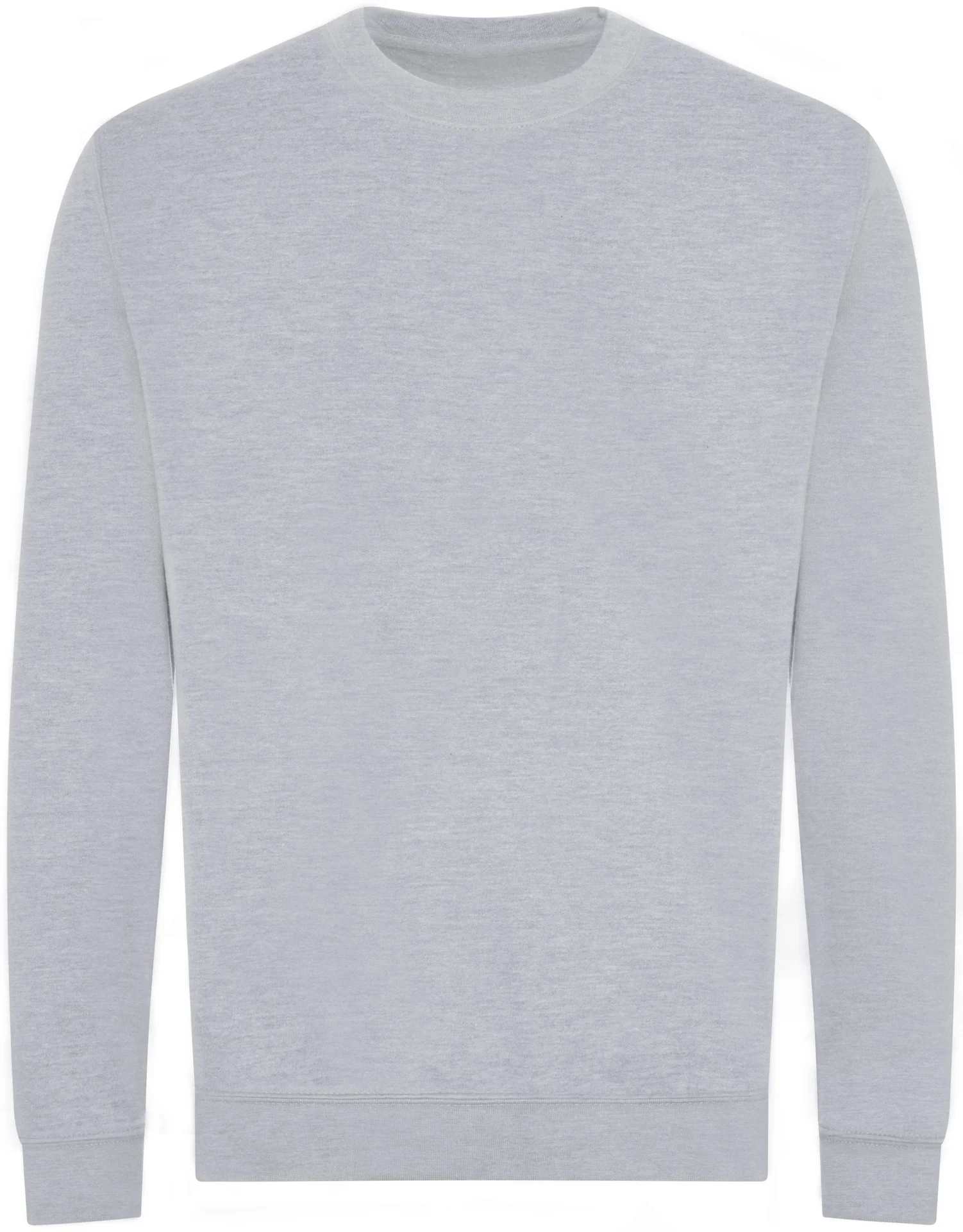 justhoods-jh230-organic-sweatshirt-heathergrey-front-1 Just Hoods Organic Sweat