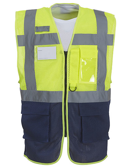 hi-vis yellow/navy