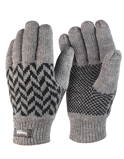 Result Pattern Thinsulate Glove