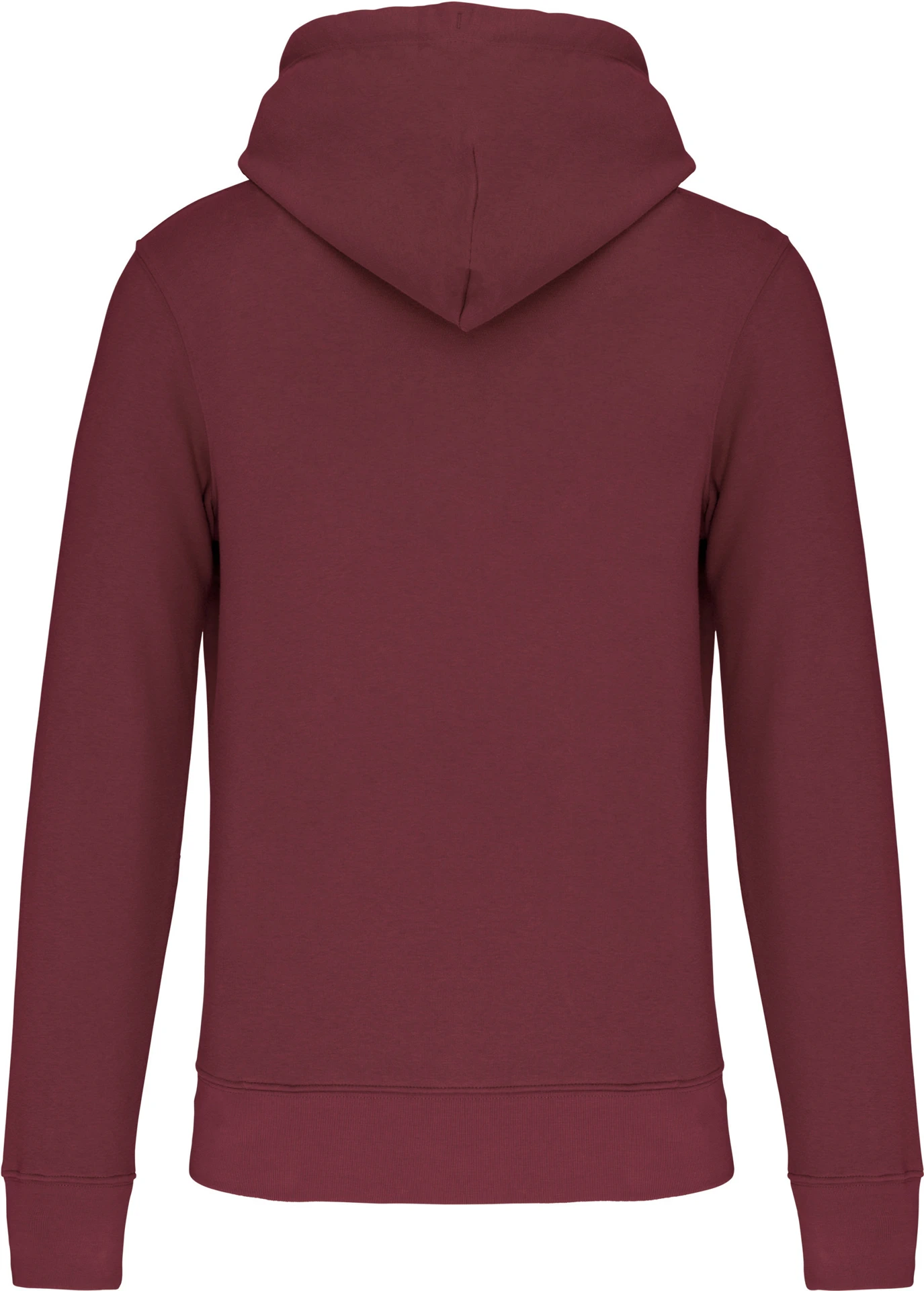 kariban-K4027-umweltfreundlicher-herren-kapuzen-sweater-wine-back-6 Kariban Umweltfreundlicher Herren Kapuzen Sweater