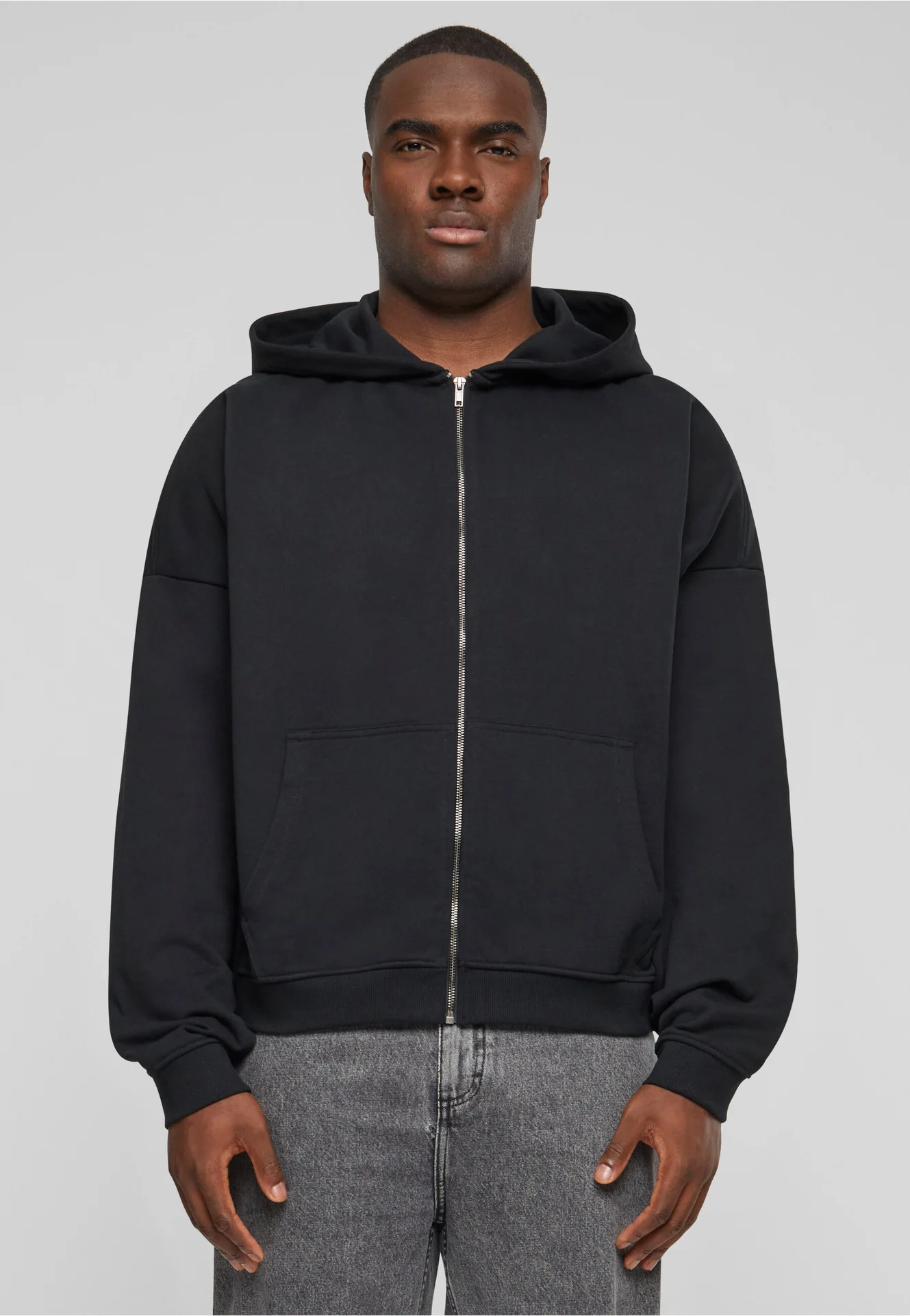 Build Your Brand 90s Zip Hoody