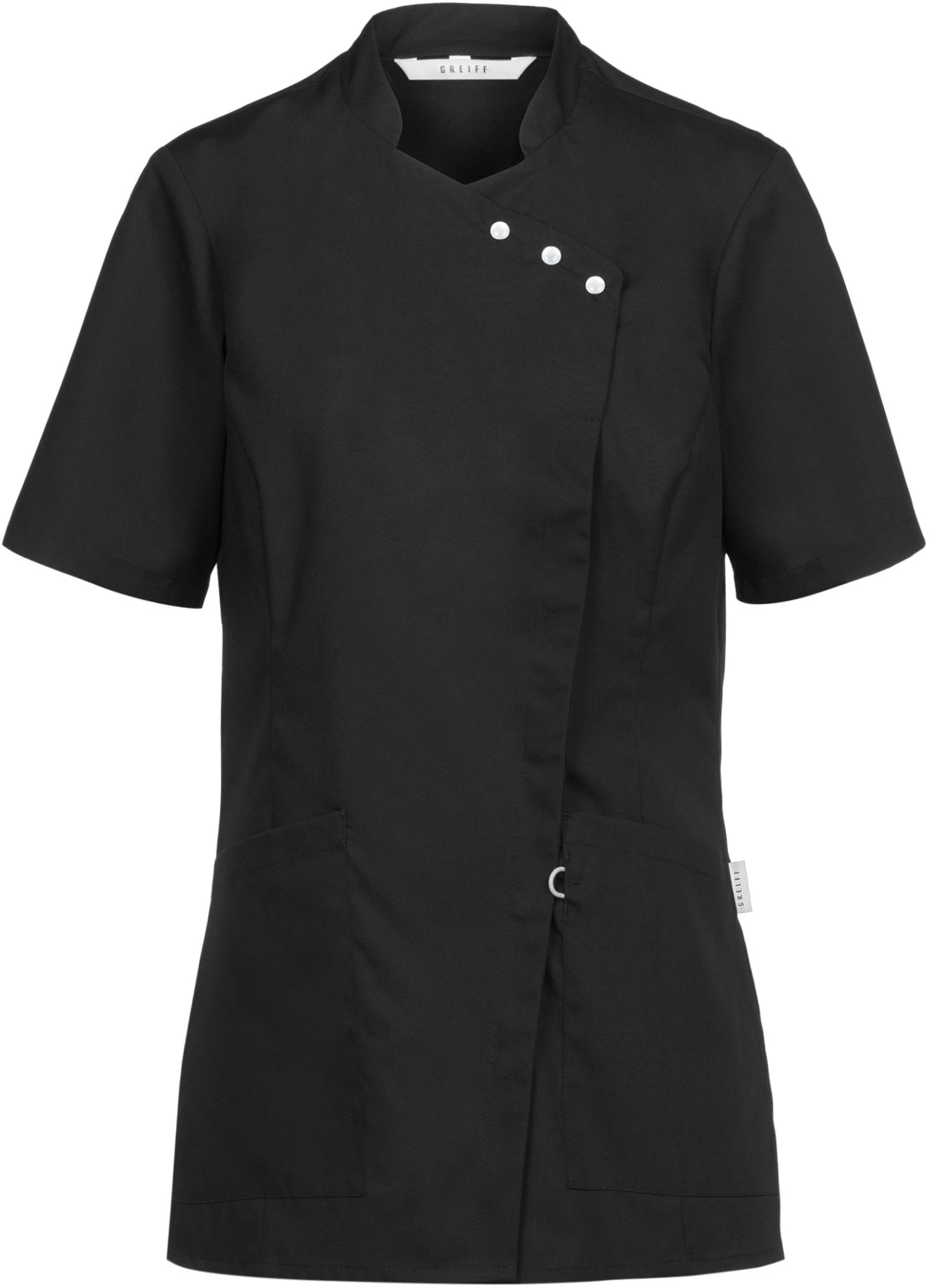 greiff-5110-damen-kasack-rf_6560_schwarz-front-2 GREIFF Damen Kasack mit TENCEL™ Lyocellfasern