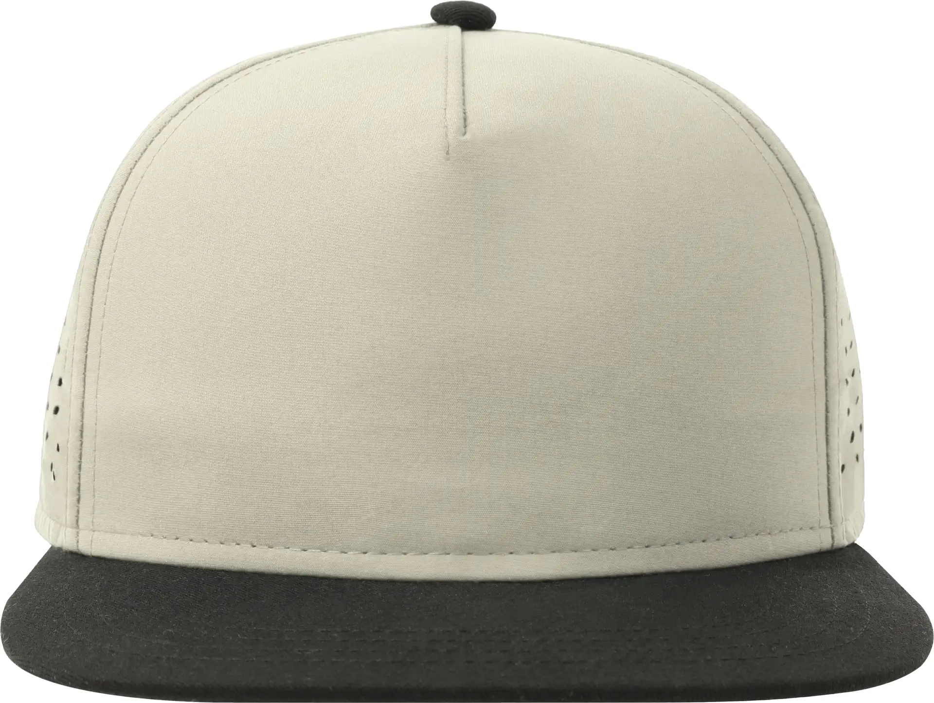 atlantis-BANS-bank-five-cap-recycled-lightgrey-black-front-3 Atlantis Bank Five-S Cap