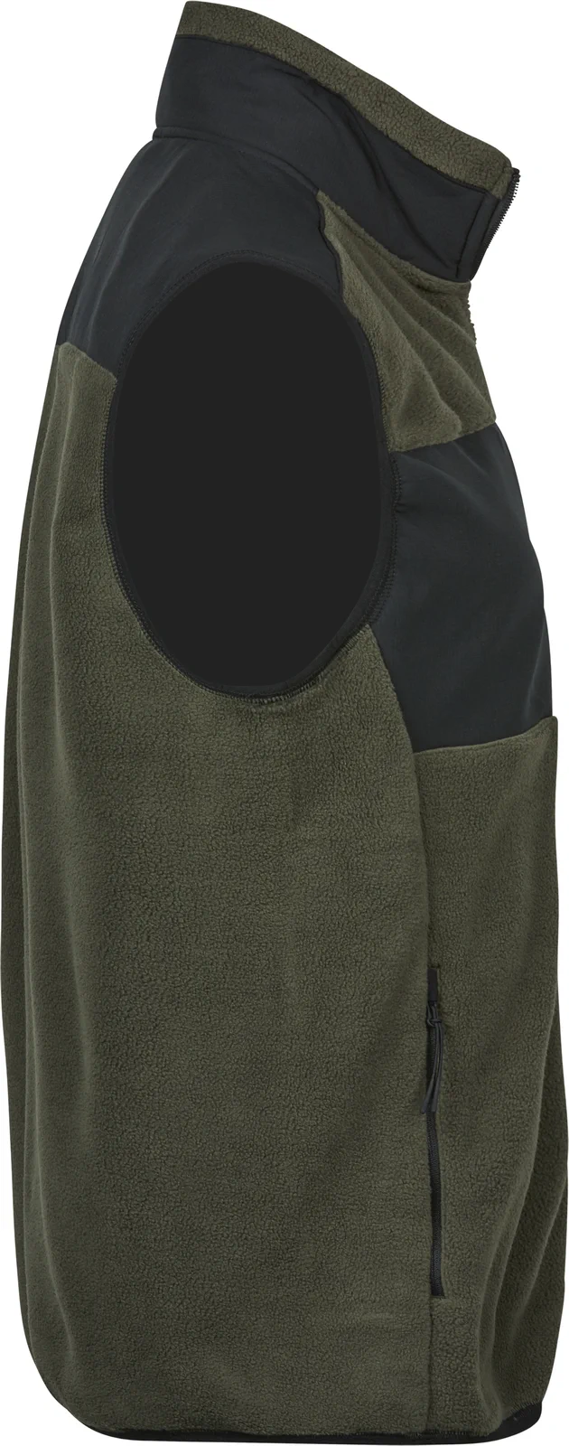 tee-jays-9122-mountain-fleece-bodywarmer-deepgreen-black-right-4 Tee Jays Mountain Fleece Bodywarmer