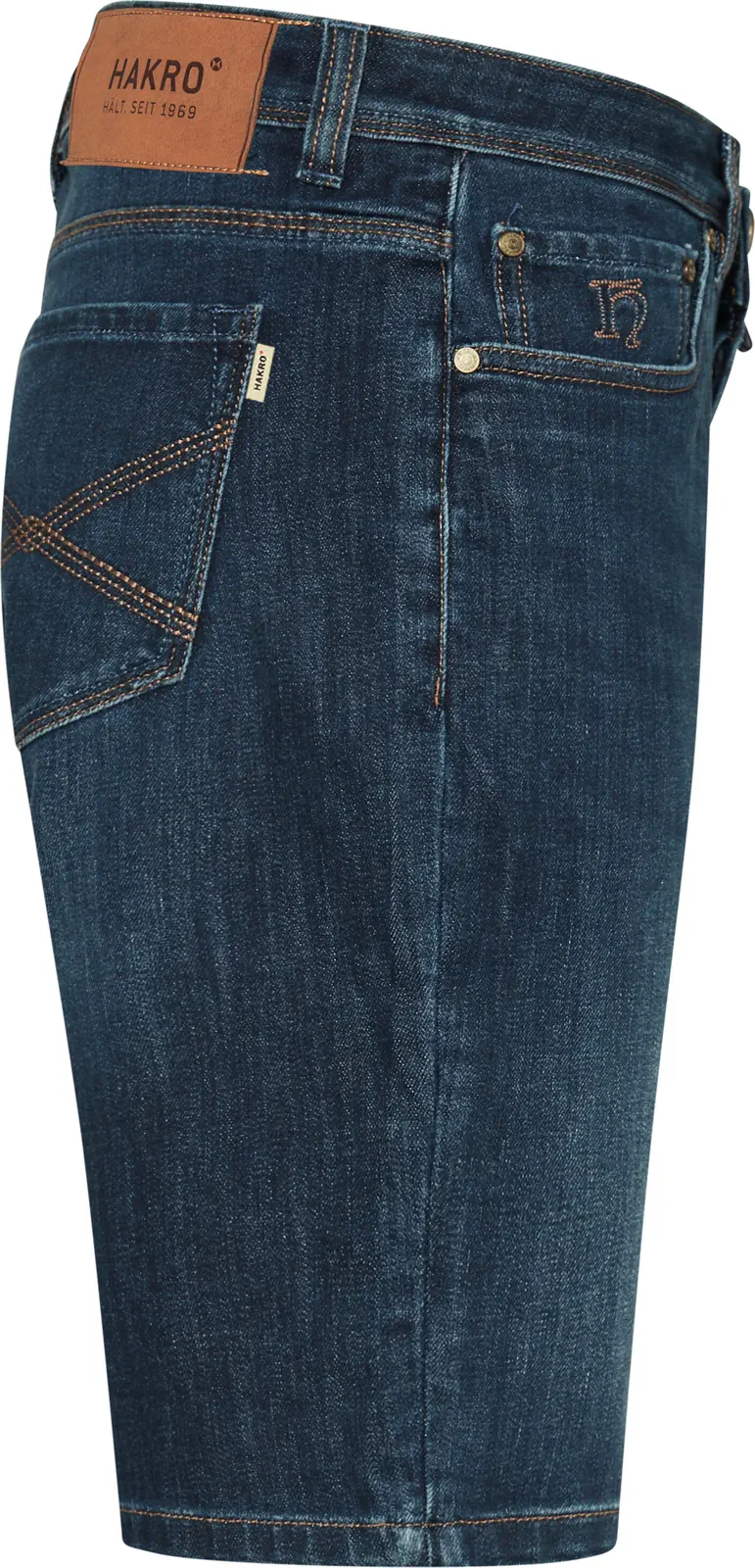 HAKRO 5-Pocket-Jeansshort X-Stretch 733 ECO 