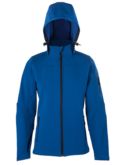 HRM Women's Hooded Soft-Shell Jacket
