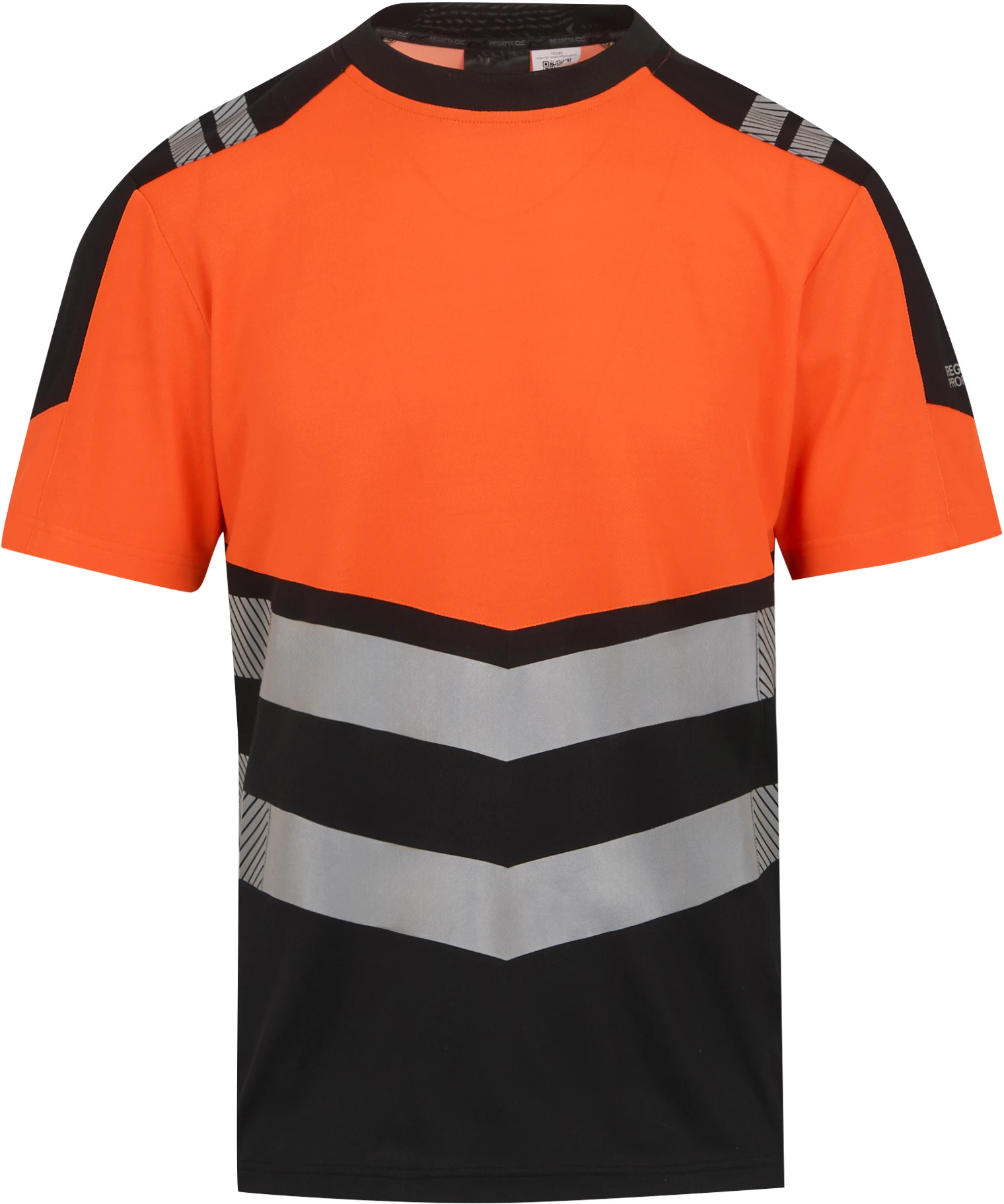 black/signal orange
